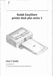 Kodak EasyShare Printer Dock Plus Se manual. Camera Instructions.